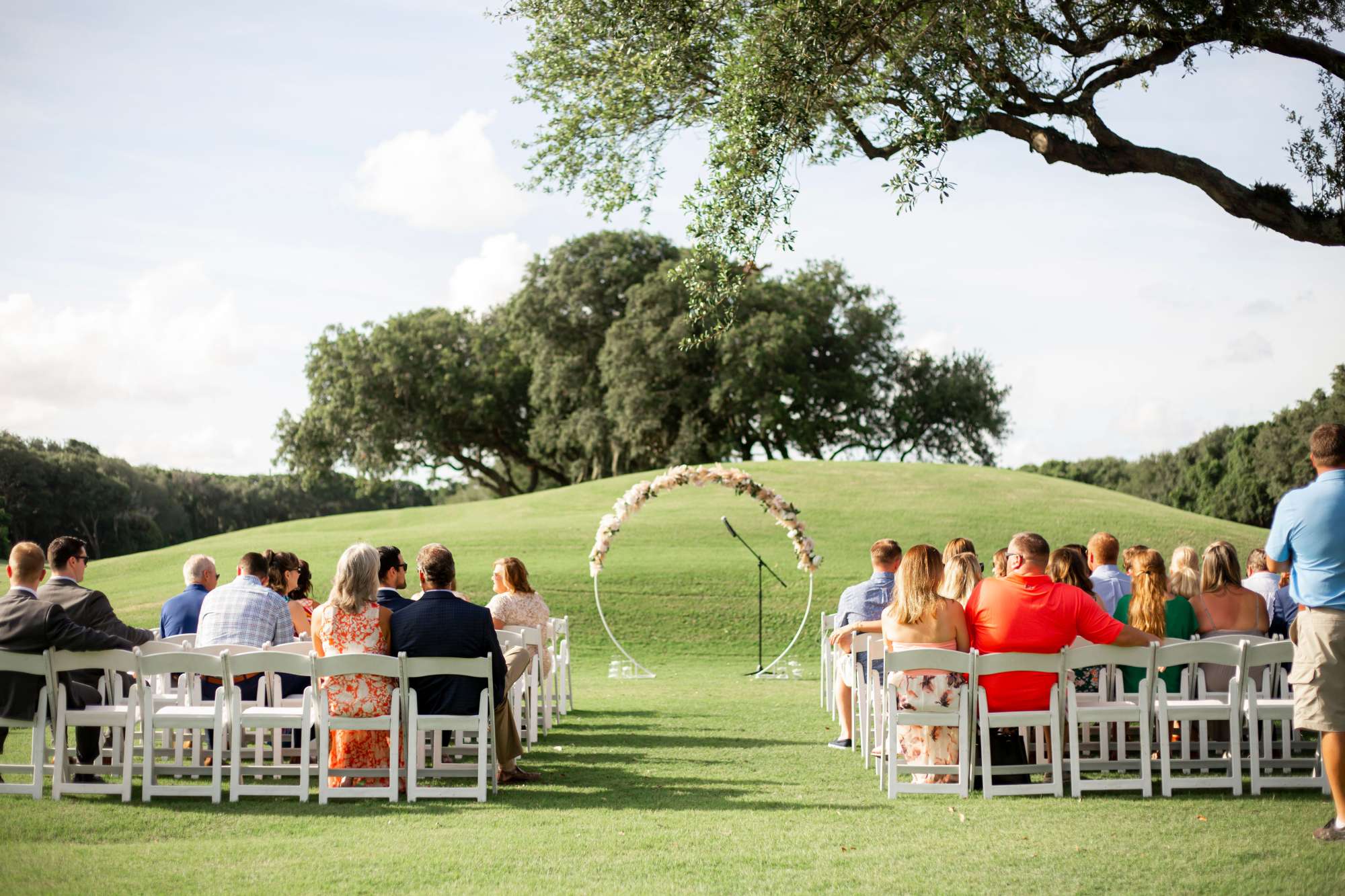 The lawn ceremony at The Golf Club of Amelia Island - Premier Bride 904