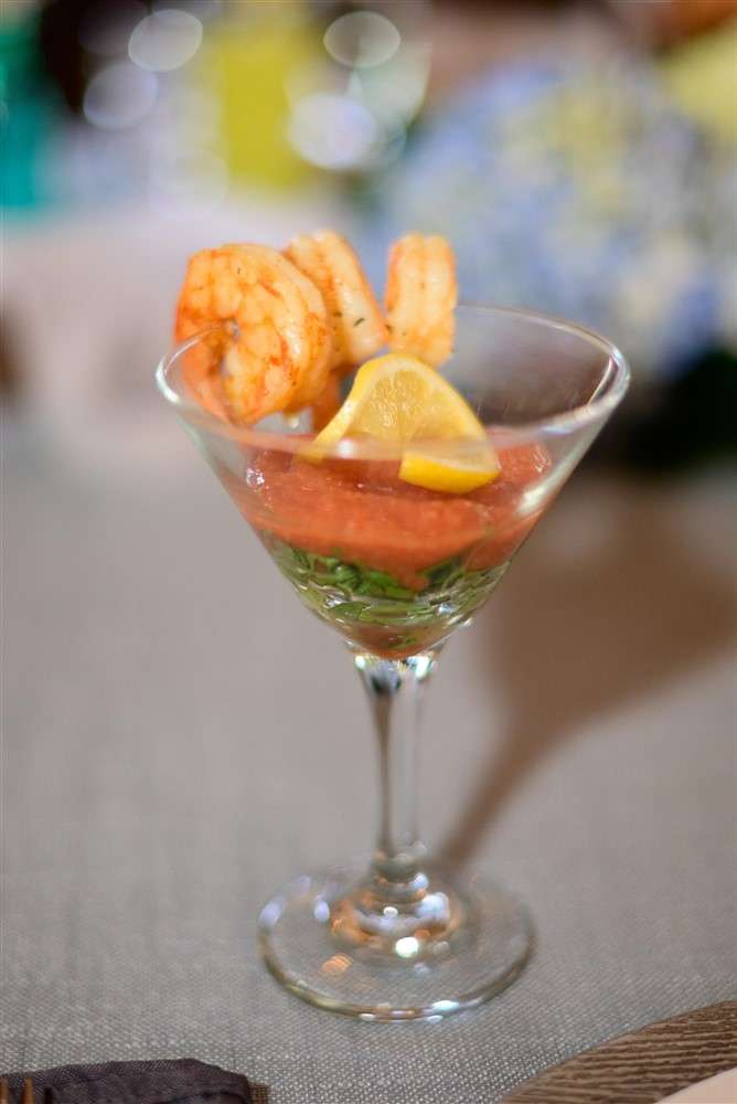 Anthonys Catering shrimp appetizer