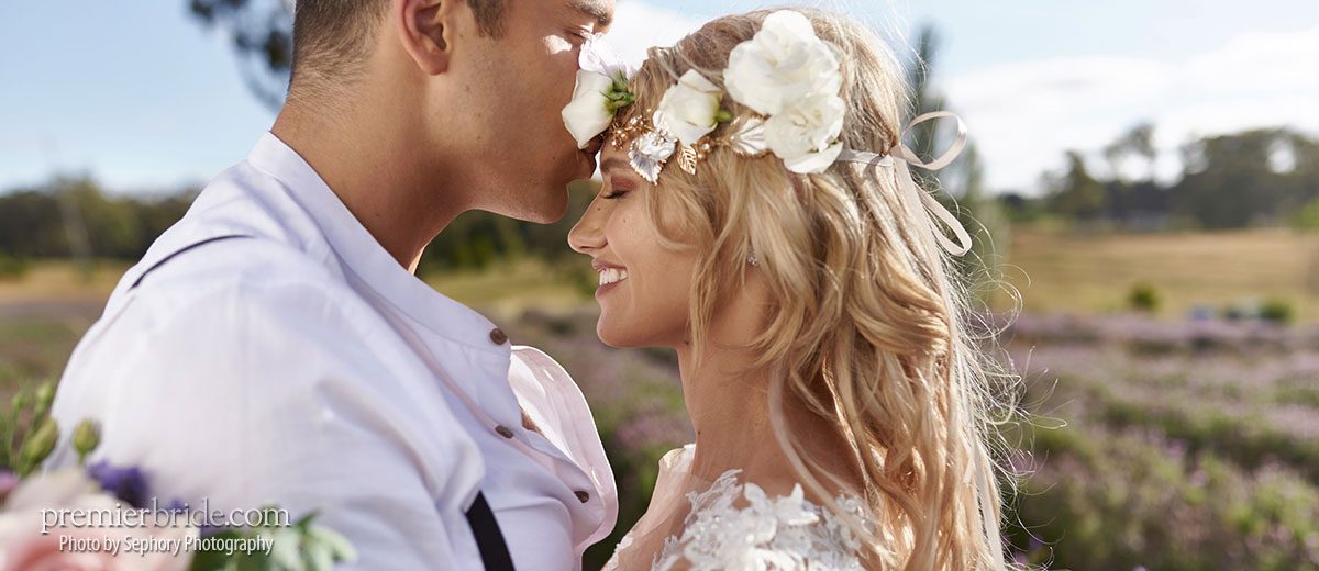 Boho meets Lavender wedding style Luxe Boho Meets Lavender Wedding Style