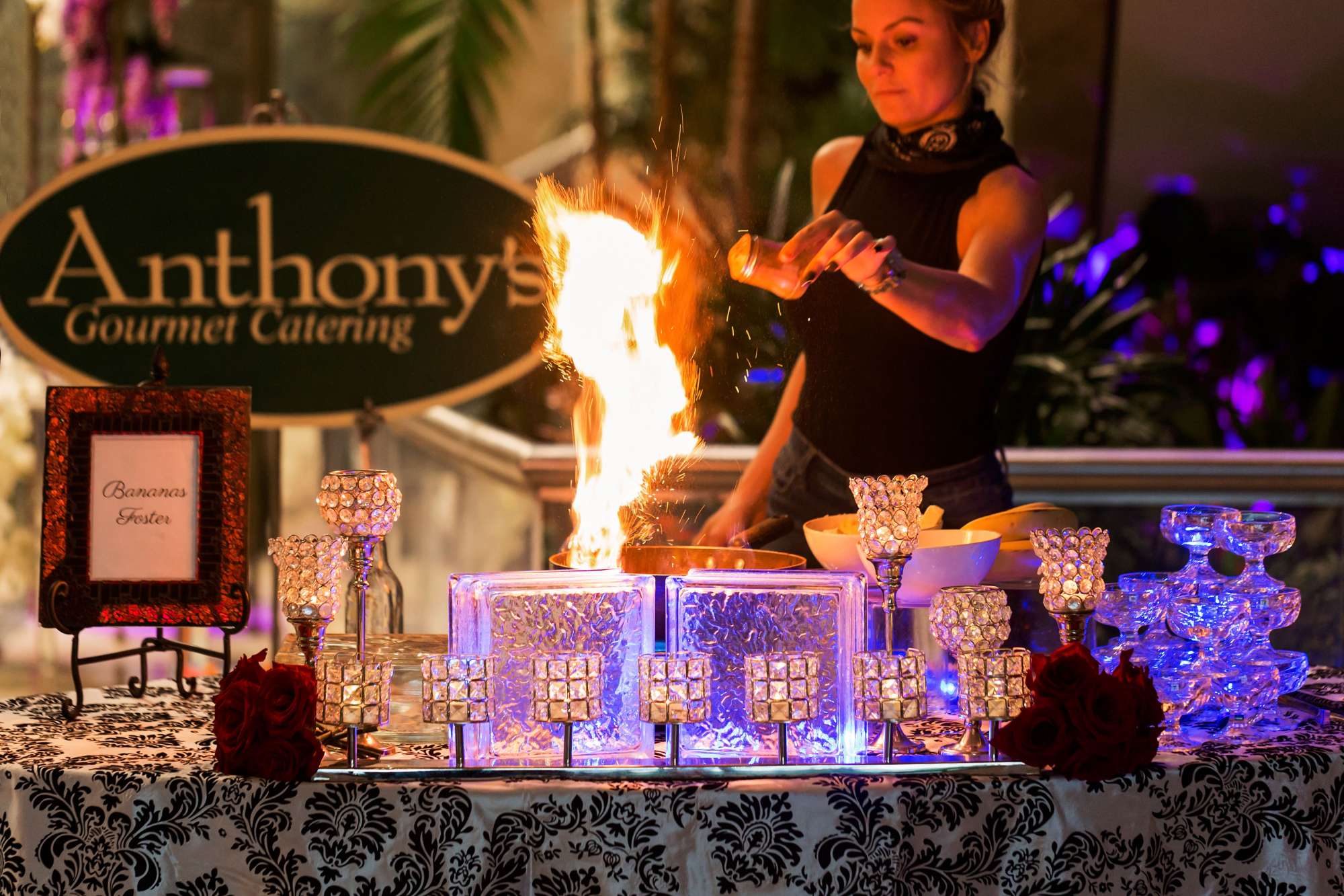 Anthonys Gourmet Catering bananas fosters