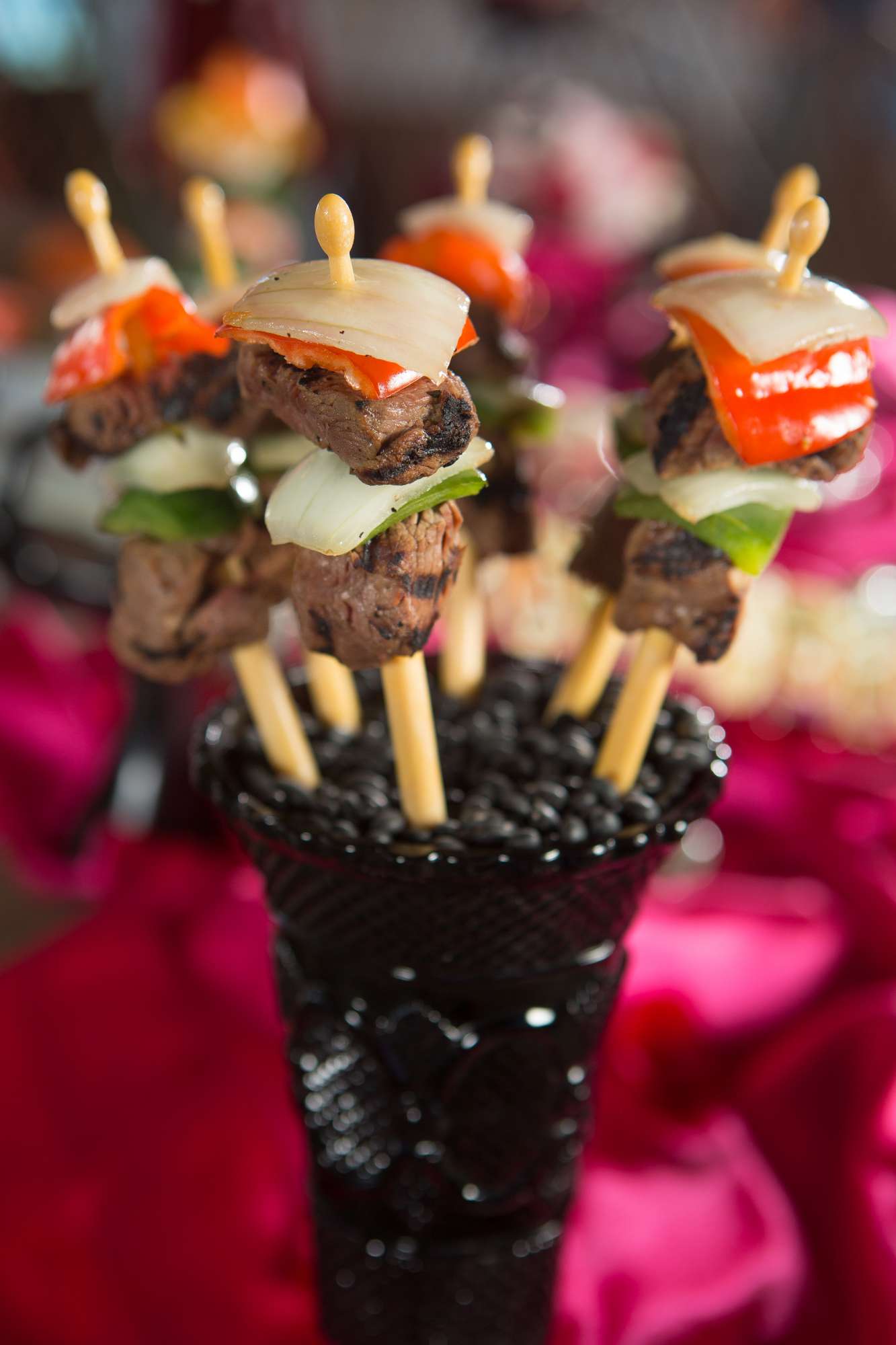 Anthonys Catering deconstructed hamburgers