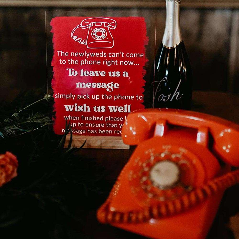 Leave Us a Message Guest book