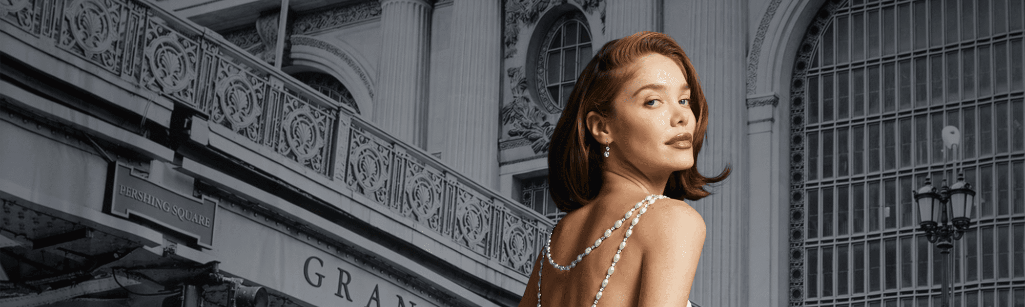 Gowns That Celebrate Architectural Classics and Romantic Soft Styling