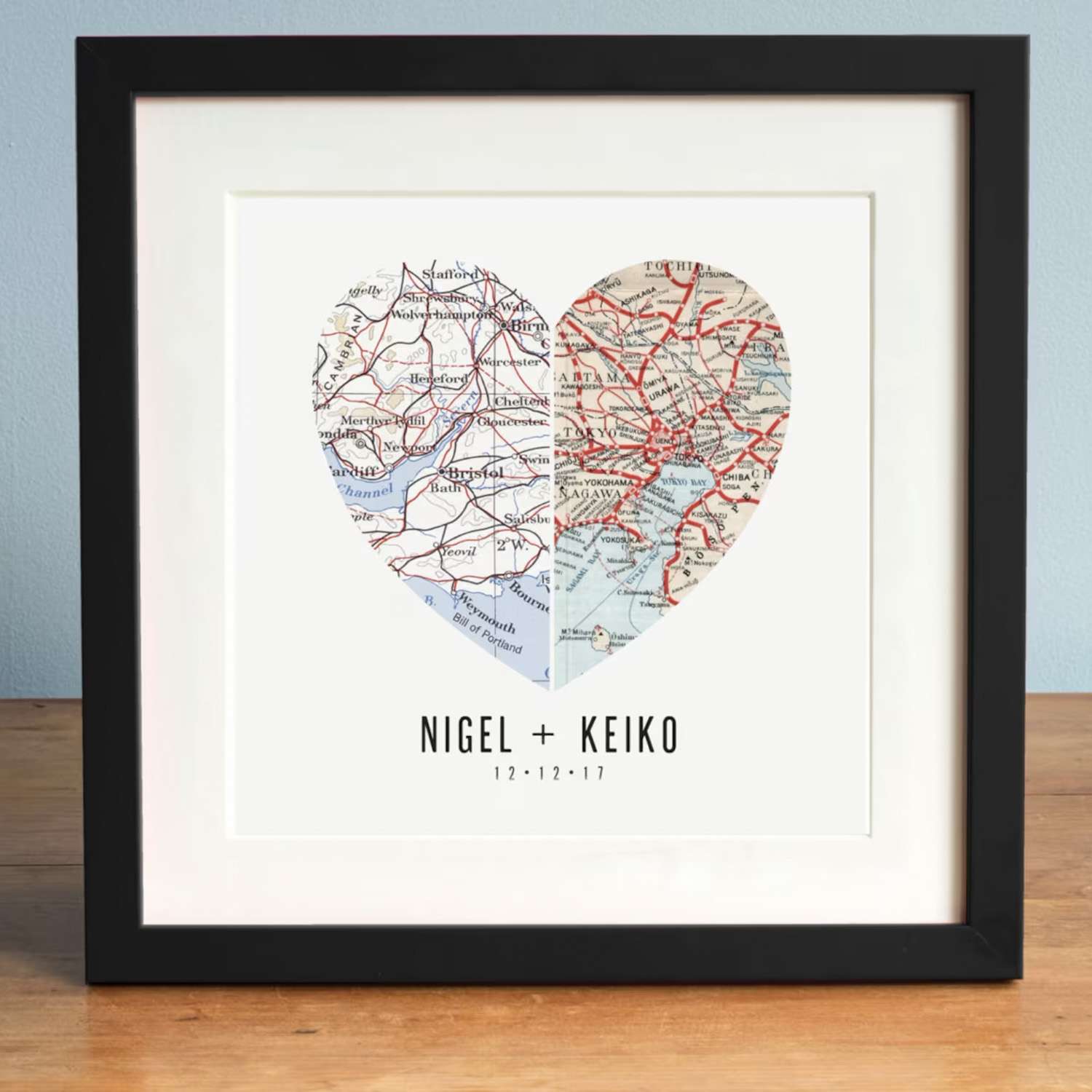 Personalized Wedding Artwork for gifts from AGierDesign on Etsy