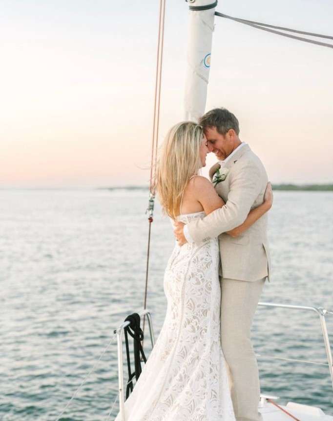 Wedding St Augustine Sailing Wedding on a sail boat in downtown St Augustine