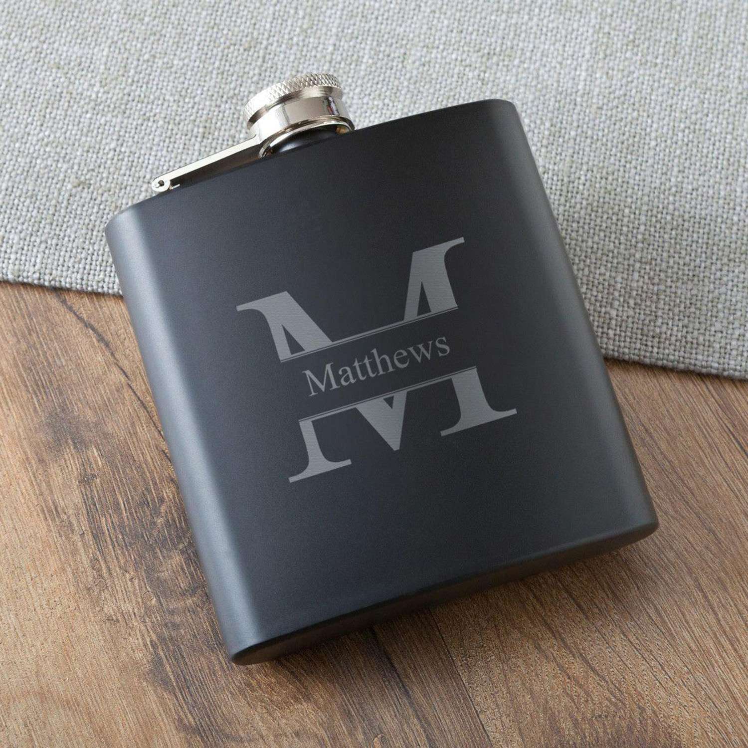Groomsmen Flask from Grooms Shop