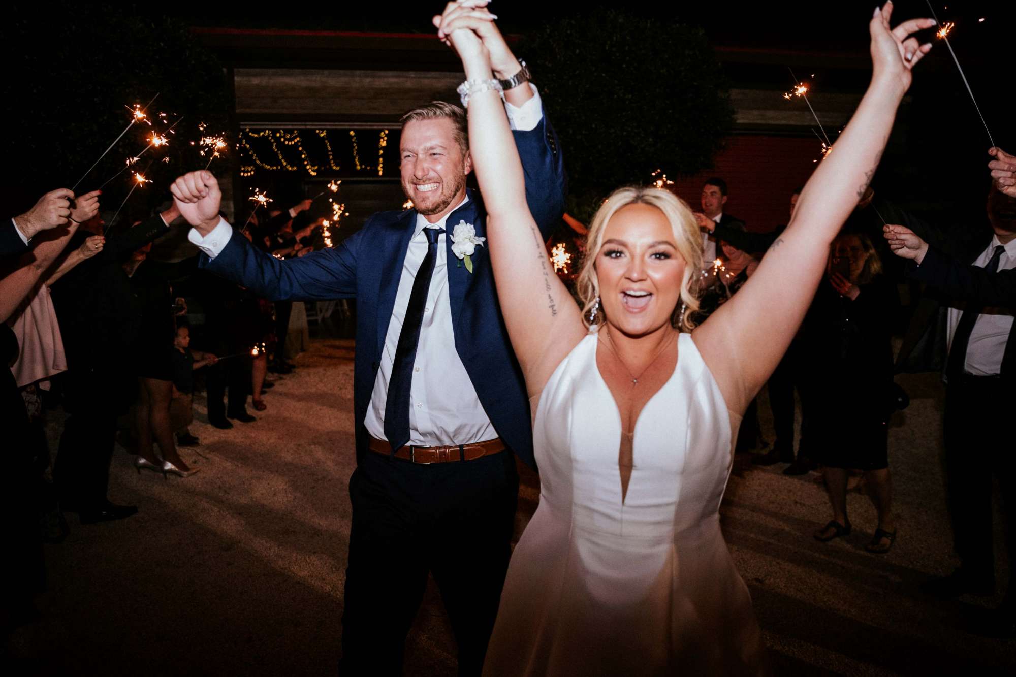 Just married with Island Sound Wedding DJ