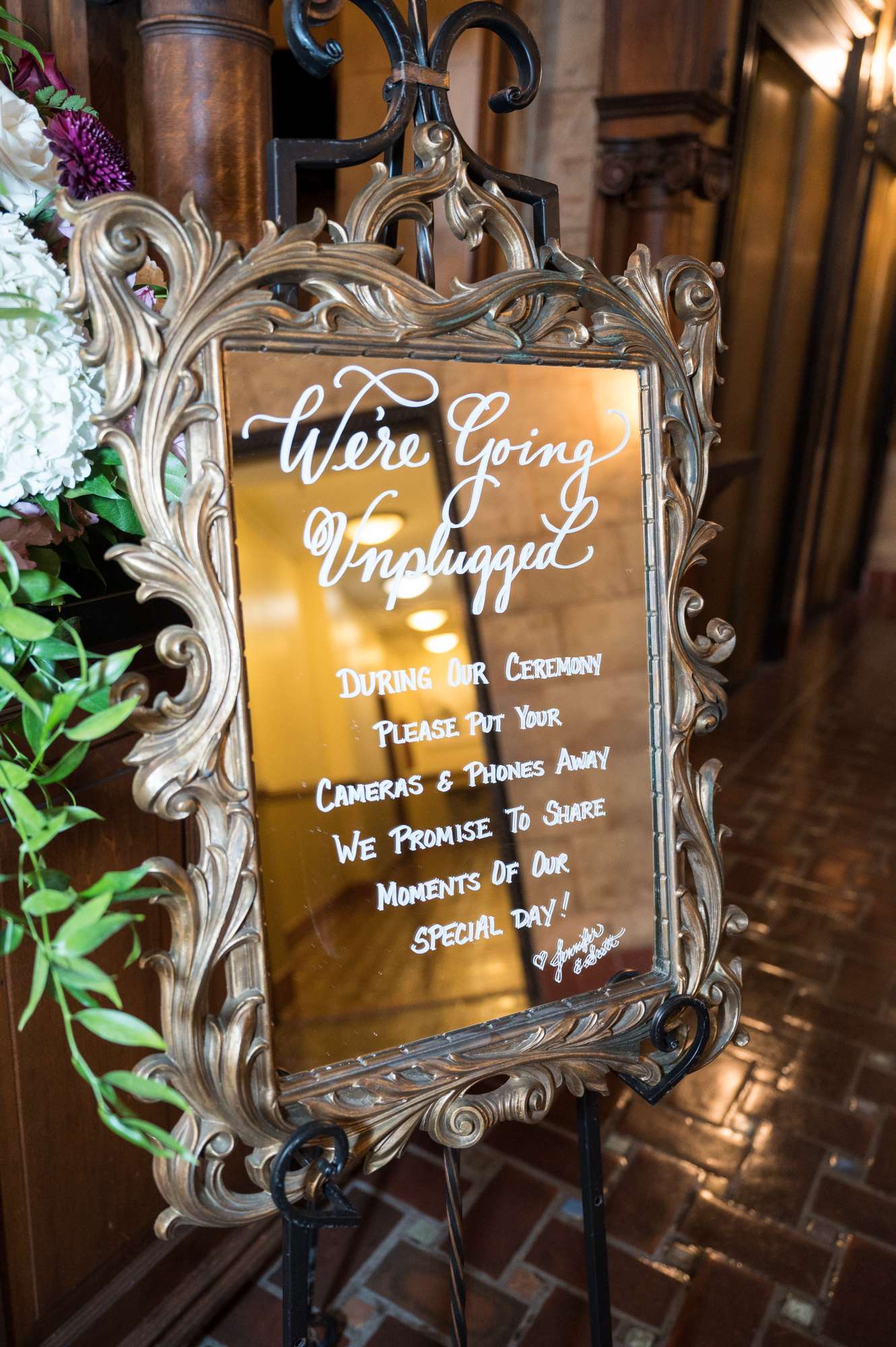 Real Wedding: Calligraphy by Cami