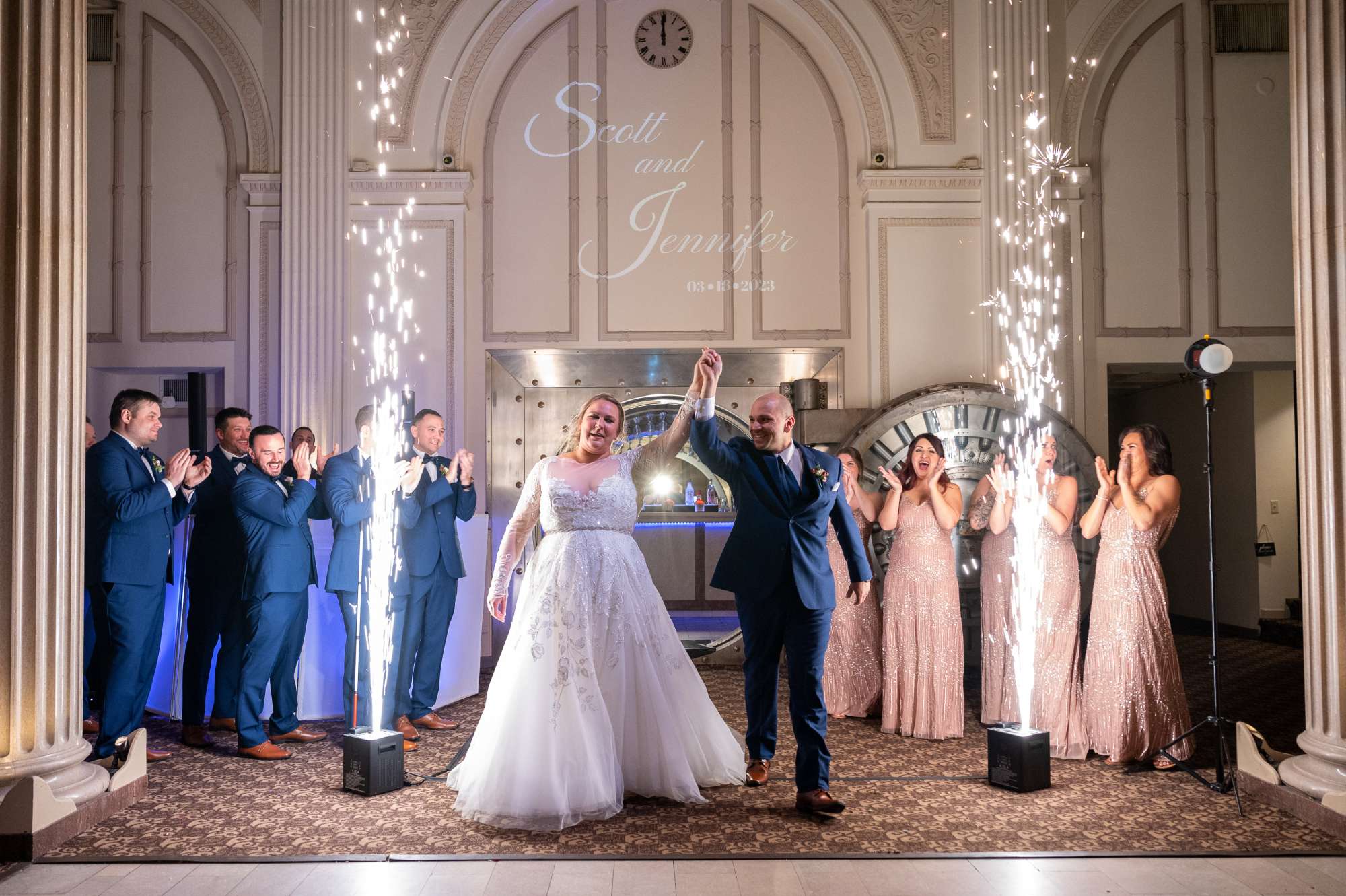 Real Wedding at The Treasury on the Plaza