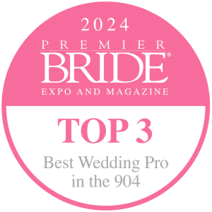 Top 3 Wedding Pro in the 904 for 2024