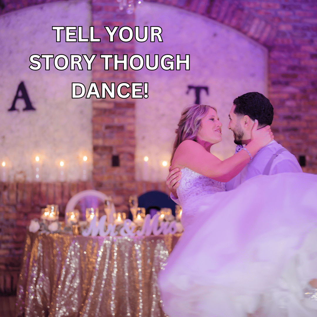 telling your story with your first wedding dance sapphire ballroom