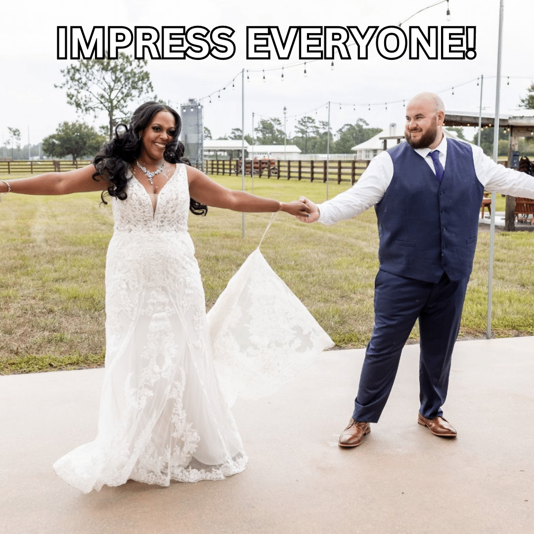 bride and groom dance lessons with sapphire ballroom