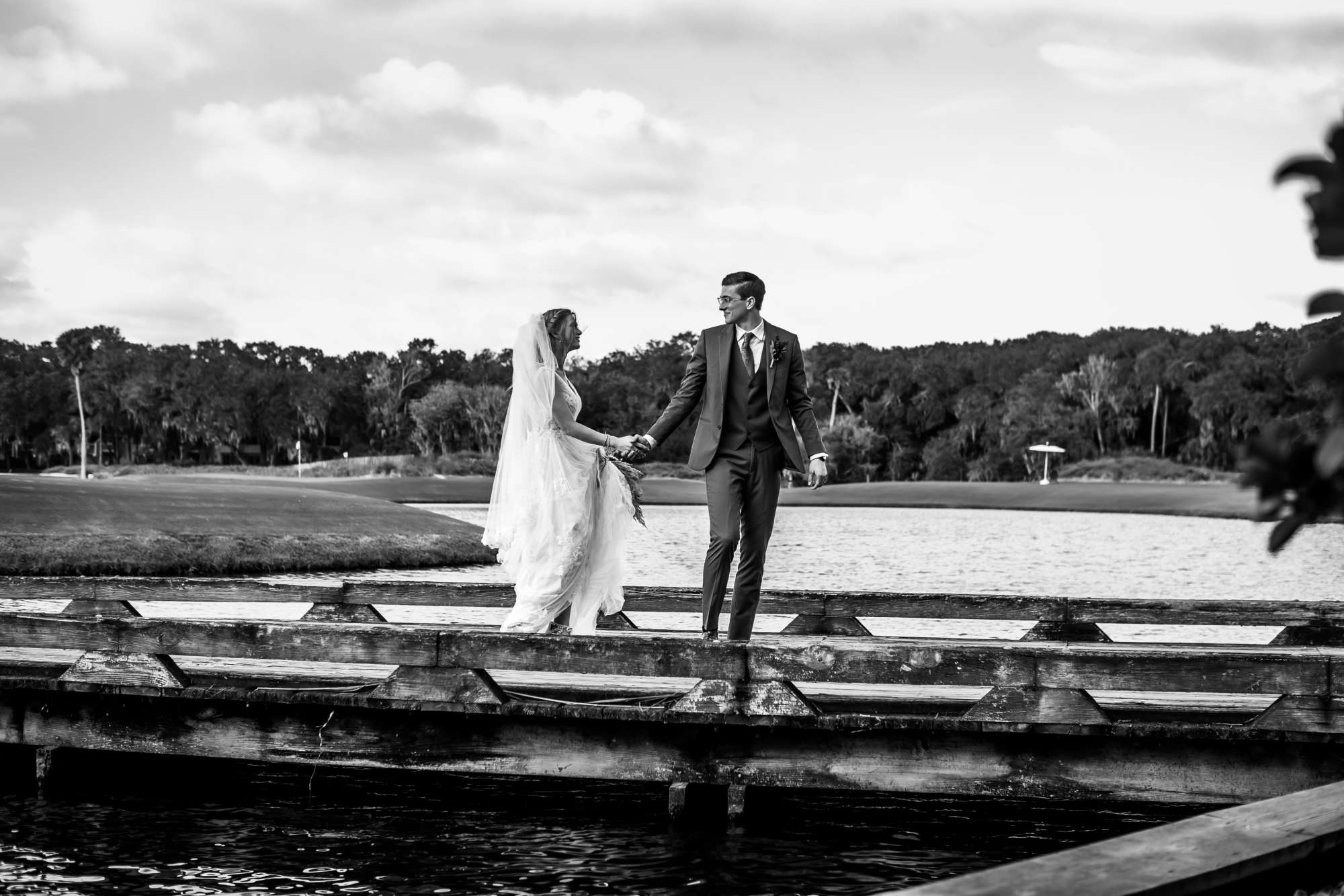 Enchanting Wedding at Walkers Landing in Amelia Island
