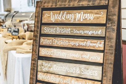 Catering Mission BBQ Premier Bride of the 904 Mission BBQ Wedding Catering in Jacksonville and Orange Park