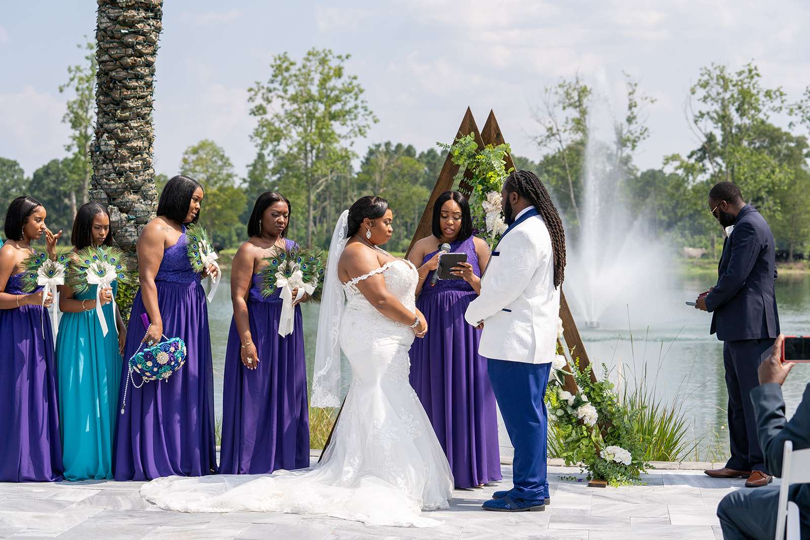 Real Wedding: The Barn At Cottonwood Ranch | Jamesha & Brandon
