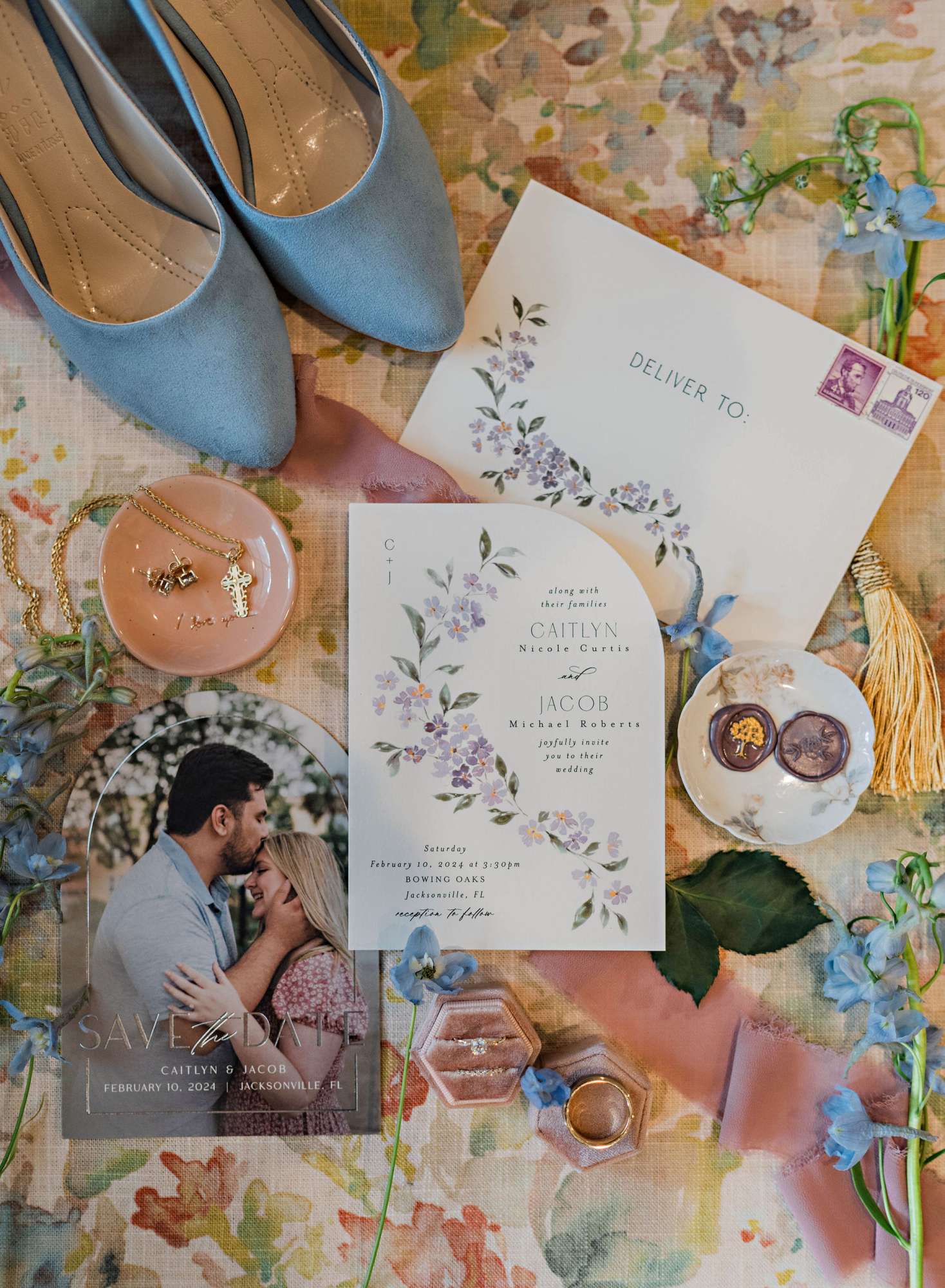 Real Wedding at Bowing Oaks: Jacob and Caitlyn