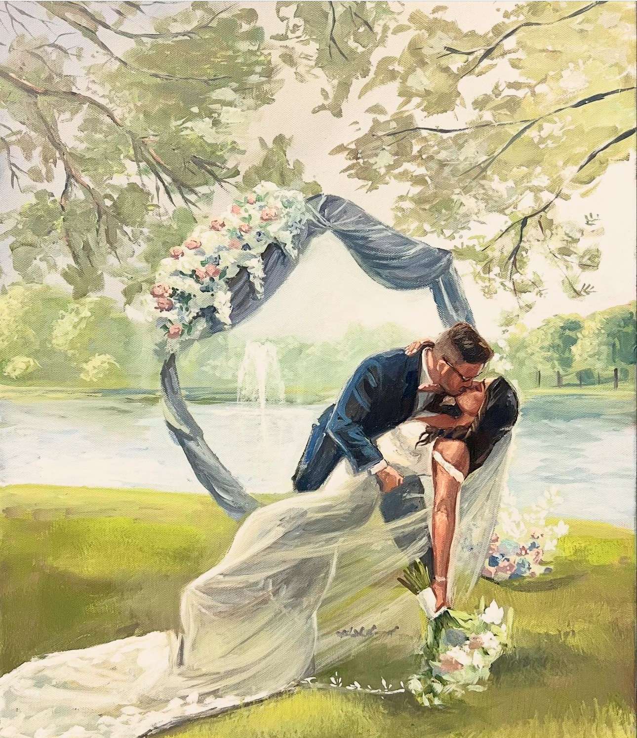 Jamies Live Painting Top Guest Expereince Premier Bride 904 Jamies Live Painting - Guest Experiences