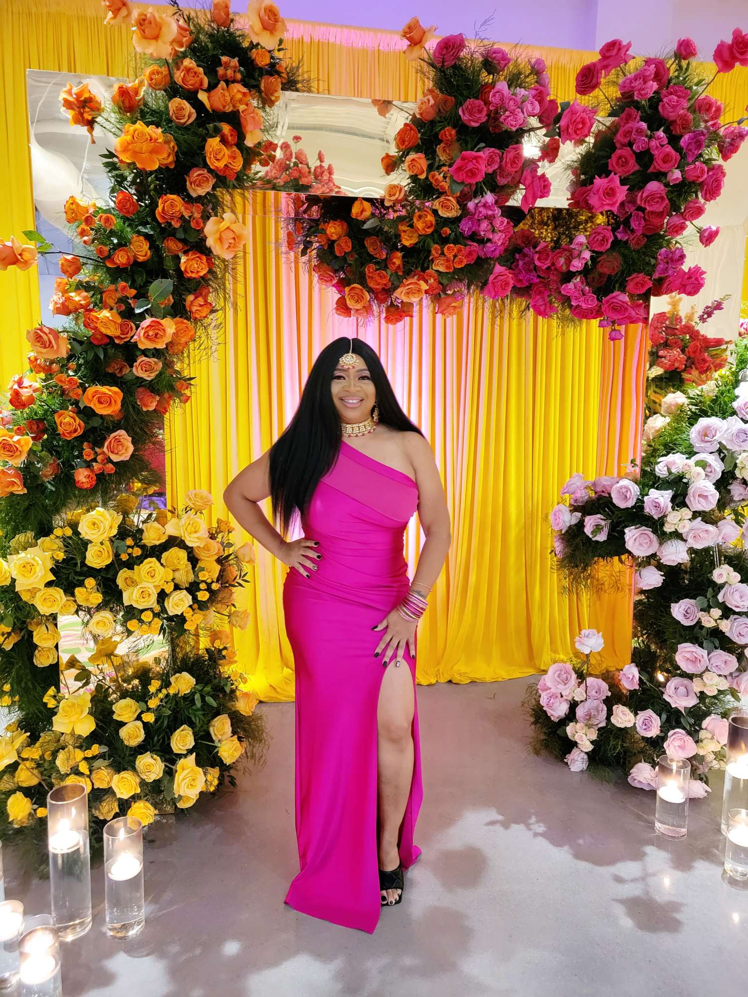 Events by Tiffany J – Tiffany Unique tropical floral arrangement - Events by Tiffany J