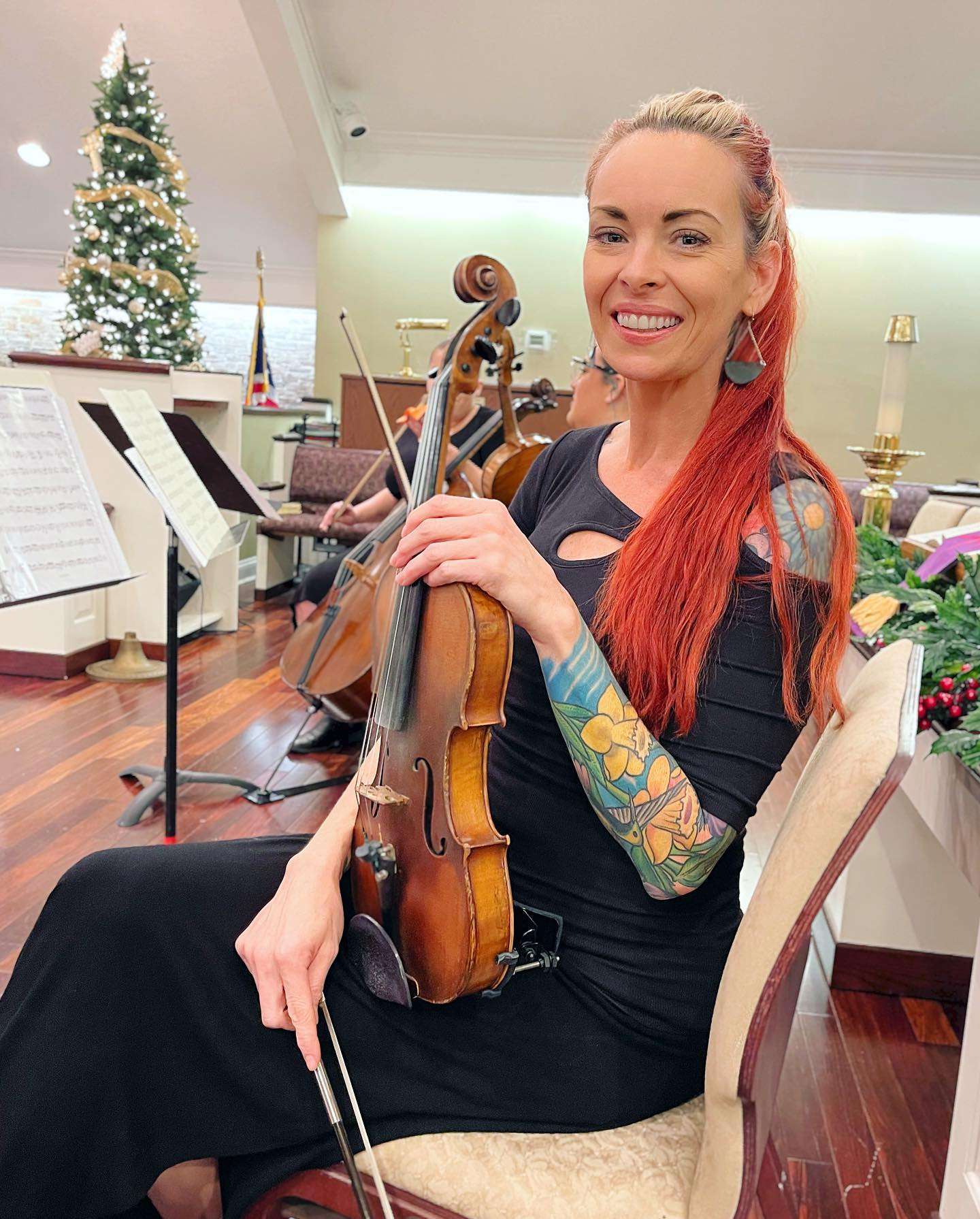 Allison Marshall, owner of String Theory Music