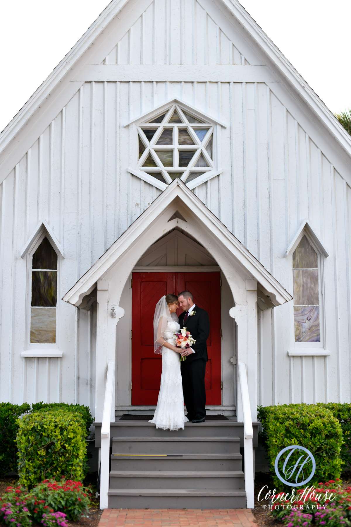 A Little White Wedding Chapel at the Beaches