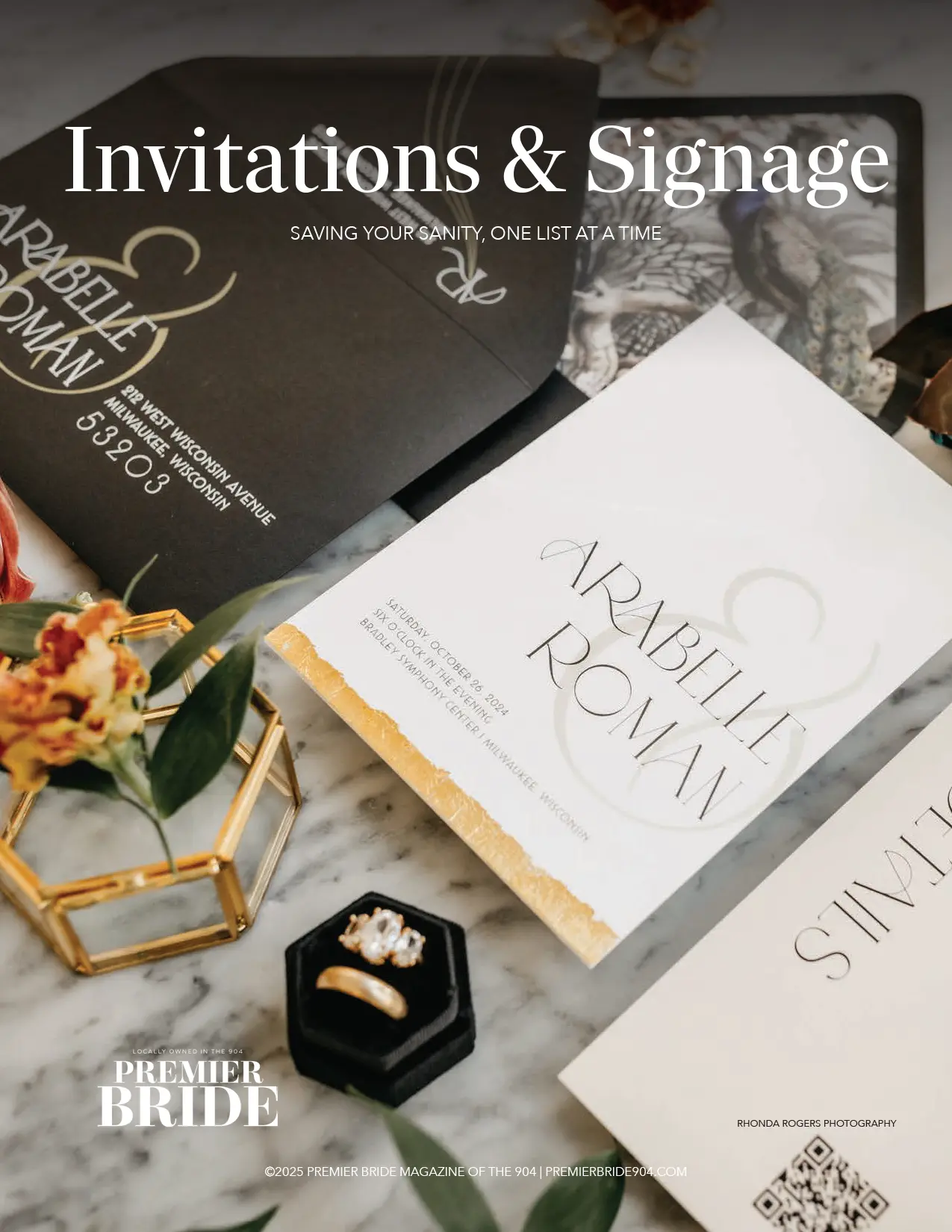Invitations and Signage Planner