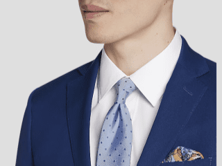 Mens wearhouse blue suit