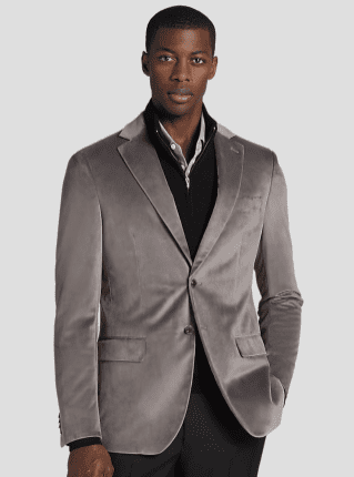 mens wearhouse velvet jacket