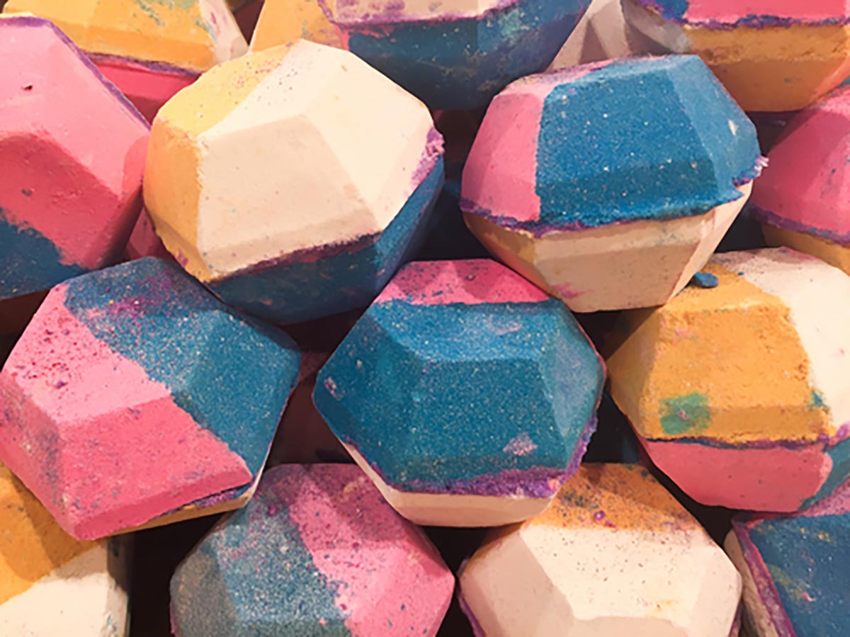 Bath Bombs for a wedding shower gift