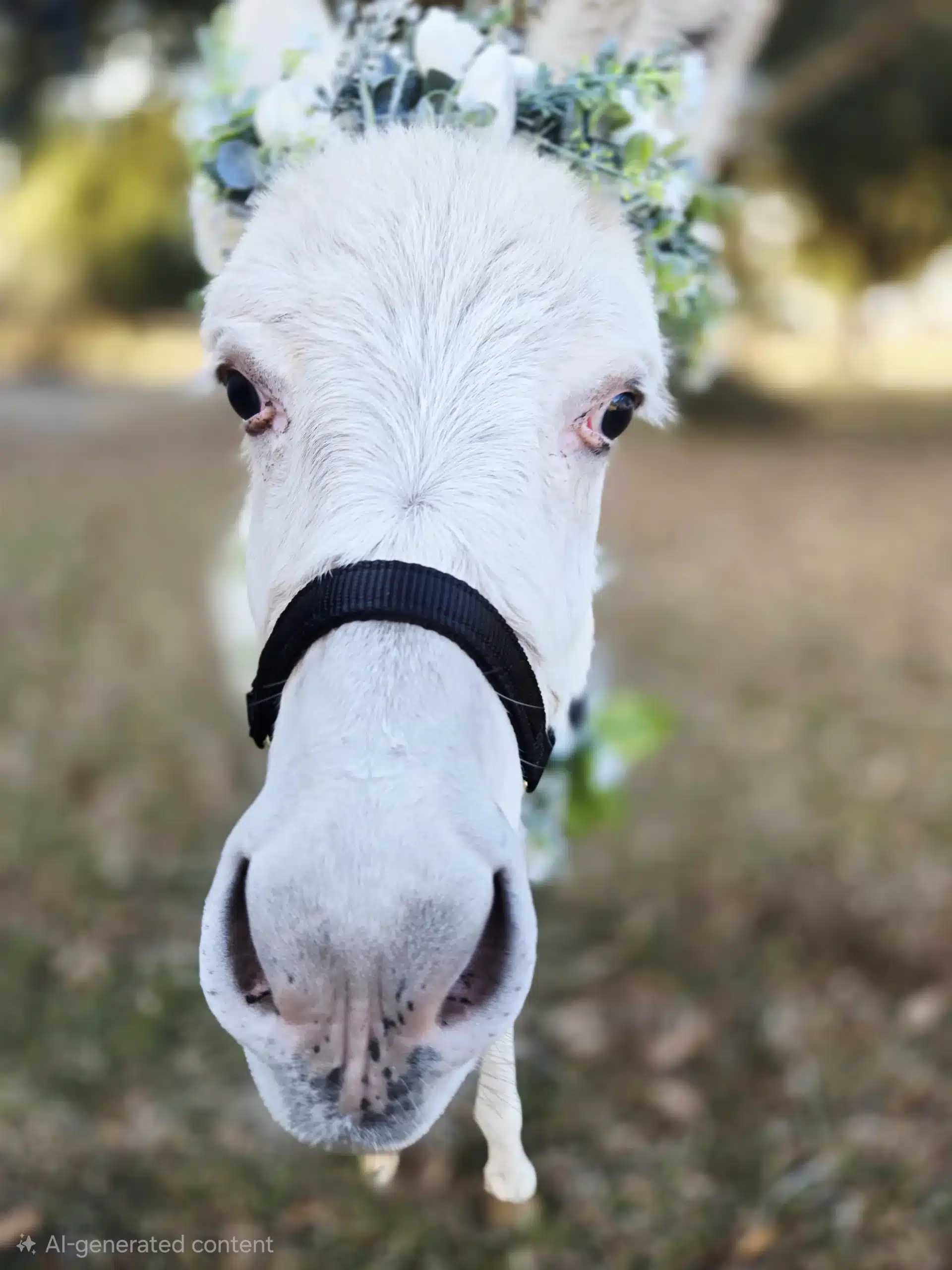 White beverage burro with Burro Buddies